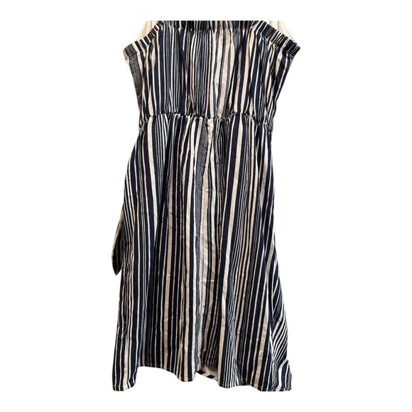 NWT Bailey Blue Striped Dress, Size LG Blue and White - Picture 3 of 7